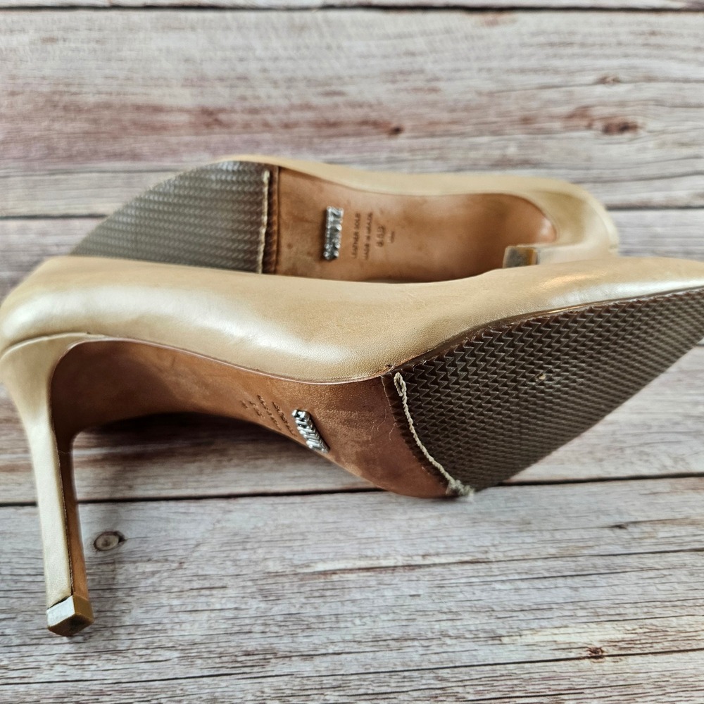 Schutz Lou Pump stiletto, light beige, size US 8.5B - Picture 7 of 8